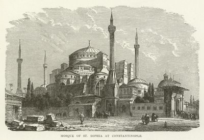 Mosquée Sainte-Sophie à Constantinople - American School