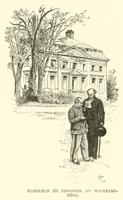 Napoléon III, prisonnier à Wilhelmshöhe - American School