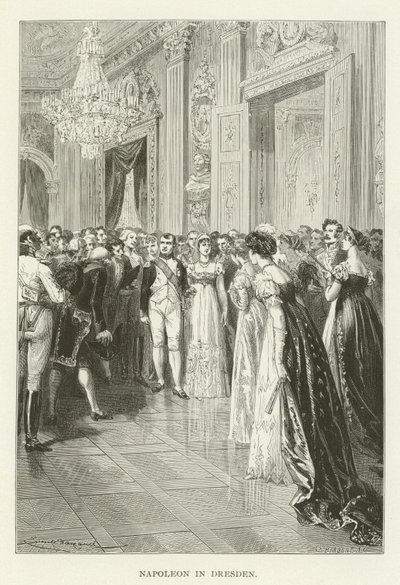 Napoléon à Dresde - American School