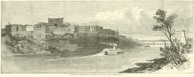 Nashville depuis la rive opposée du Cumberland, décembre 1864 - American School