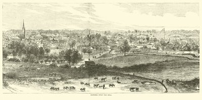 Natchez sur la colline, mai 1862 - American School
