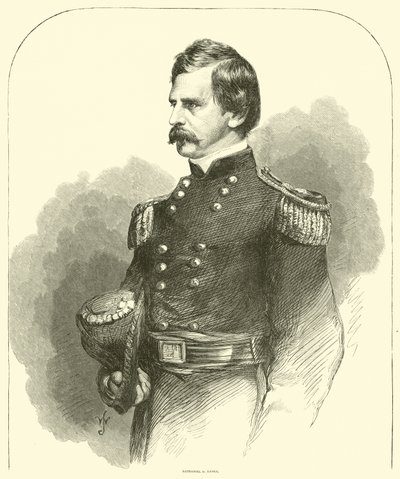 Nathaniel P Banks, 1863 - American School