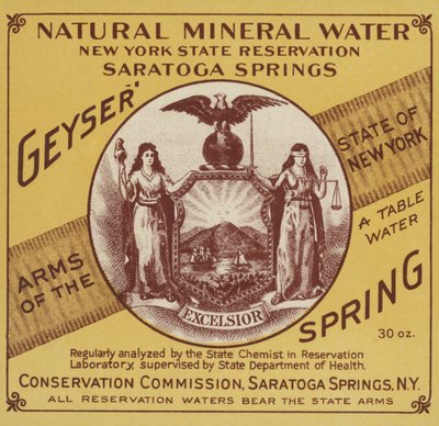Eau minérale naturelle, Réserve de l