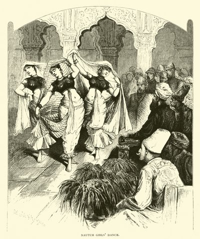 Danse des filles Nautch - American School