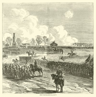 Près de Chancellorsville, 1er mai, mai 1863 - American School