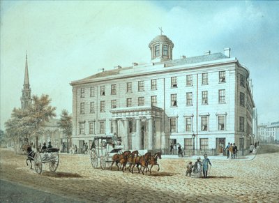 Scène de rue nord-américaine - American School