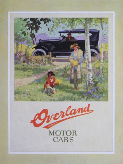 Voitures Overland, 1923 - American School