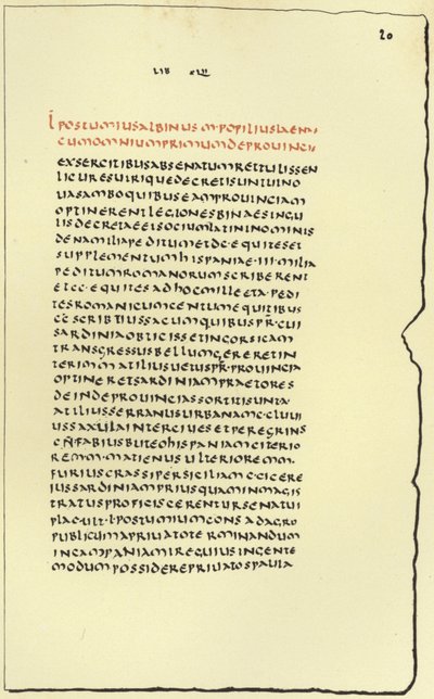 Page de l