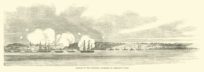 Passage des batteries de Vicksburg par la flotte de Farragut, juin 1862 - American School