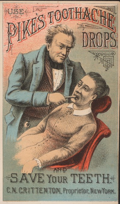 Gouttes pour les maux de dents de Pike - American School