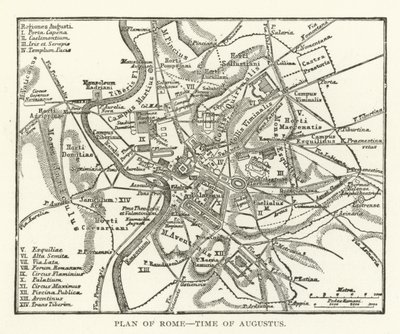 Plan de Rome, époque d