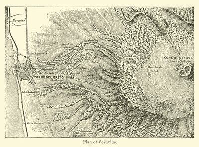 Plan du Vésuve - American School