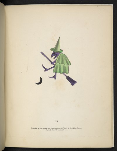 Planche 13. Une sorcière, de 