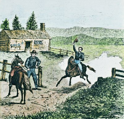Station du Pony Express - American School