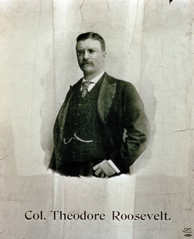 Portrait du colonel Theodore Roosevelt - American School