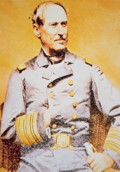 Portrait de David Glasgow Farragut (1801-70), amiral de l