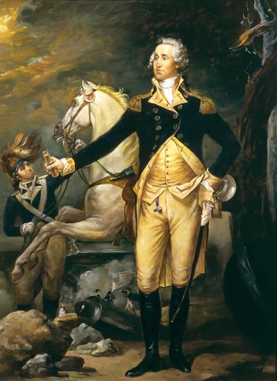 Portrait de George Washington - American School