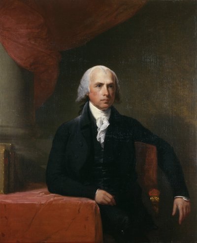 Portrait de James Madison - American School