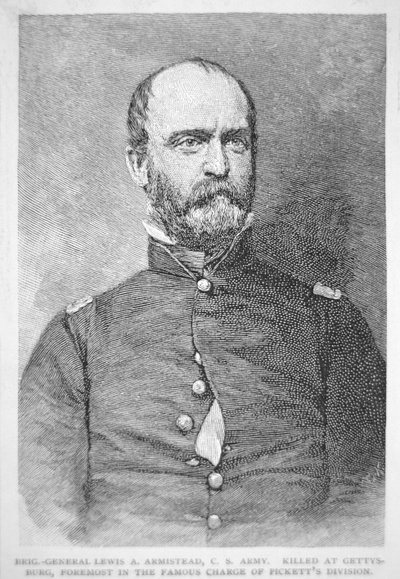 Portrait de Lewis A. Armistead - American School