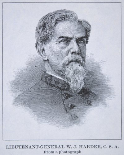 Portrait du lieutenant général W.J. Hardee (1815-73) - American School