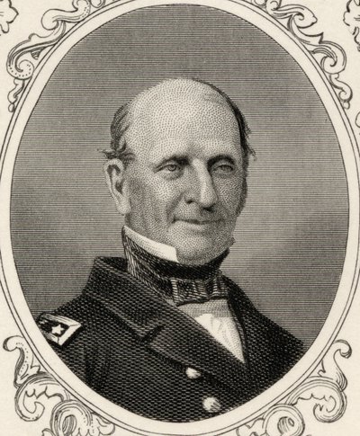 Portrait de Silas Horton Stringham (1798-1876) - American School
