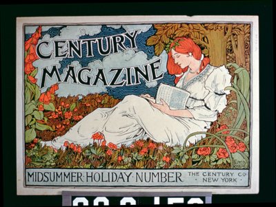 Affiche publicitaire pour Century Magazine, Numéro de Vacances d