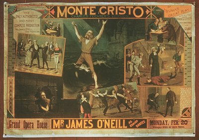 Affiche publicitaire pour M. James O