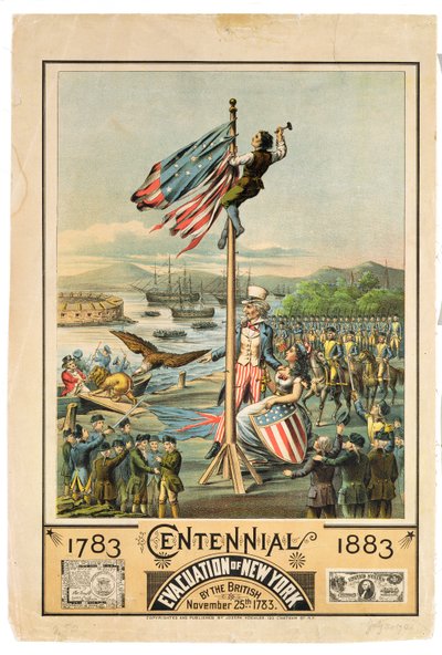 Affiche publicitaire pour le centenaire de l