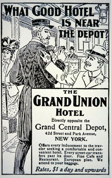 Affiche publicitaire pour le 