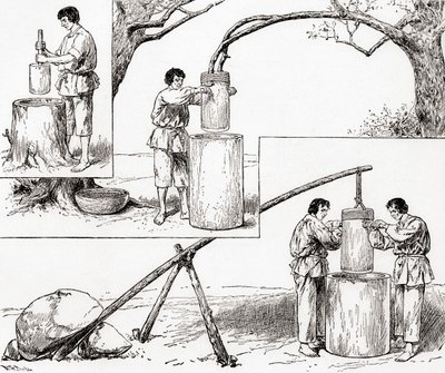 Modes primitives de broyage du maïs, de 