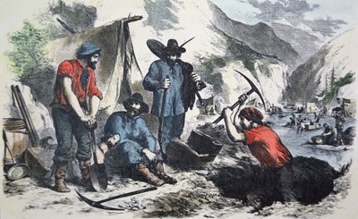 Prospecteurs pendant la ruée vers l