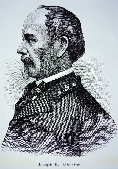 Portrait du général Joseph E. Johnston (1807-1891) - American School