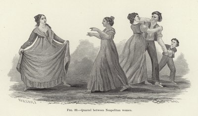 Querelle entre femmes napolitaines - American School