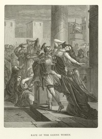 Enlèvement des Sabines - American School