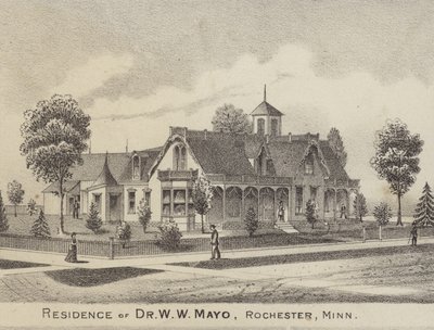 Résidence du Dr W W Mayo, Rochester, Minnesota, USA - American School