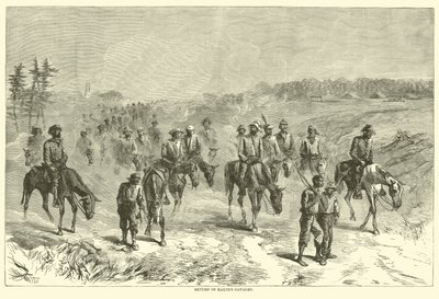 Retour de la cavalerie de Kautz, juin 1864 - American School