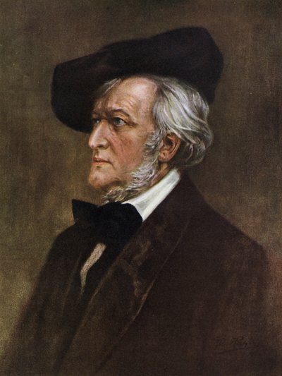 Richard Wagner (lithographie) - American School