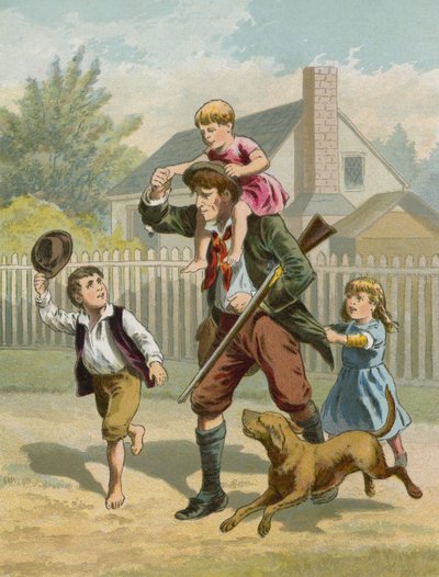 Rip et les enfants - American School