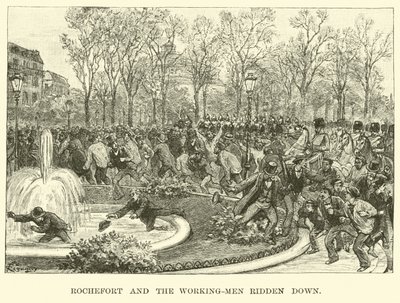 Rochefort et les ouvriers renversés - American School
