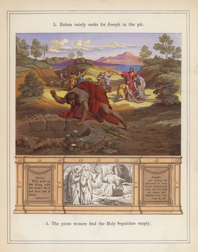 Ruben cherche en vain Joseph dans la fosse - American School