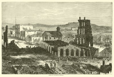 Ruines de Lawrence, Kansas, août 1863 - American School