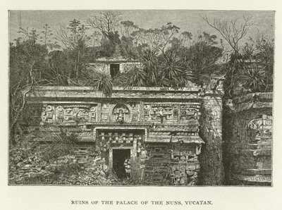 Ruines du Palais des Nonnes, Yucatán - American School