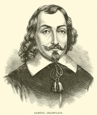 Samuel Champlain (gravure) - American School