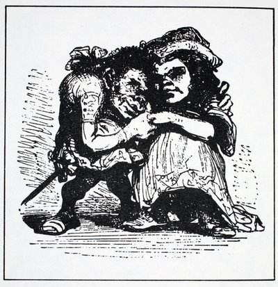 Elfes scandinaves, du Guide mondial des gnomes, fées, elfes et autres petits peuples de Thomas Keightley (1789-1872) publié en 1880 - American School