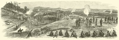Bombardement du chemin de fer près de Resaca, mai 1864 - American School