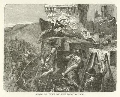 Siège de Tyr par les Babyloniens - American School
