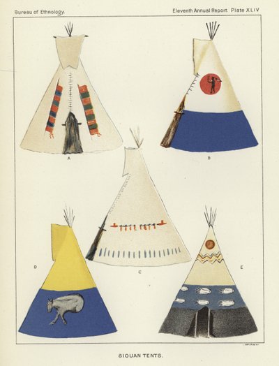 Tentes Sioux - American School