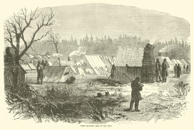 Quartiers des esclaves, armée de James, mars 1865 - American School