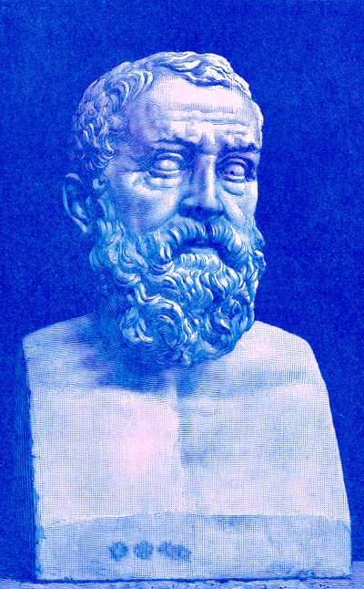 Solon, illustration de History of Greece par Victor Duruy, publiée en 1890 - American School