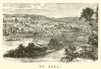 St Paul (gravure) - American School